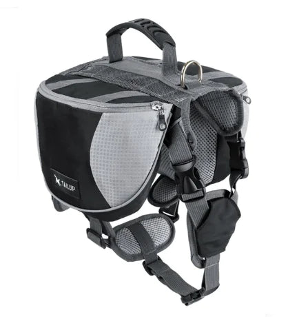 Pet Harness with Backpack for Outdoor Adventures