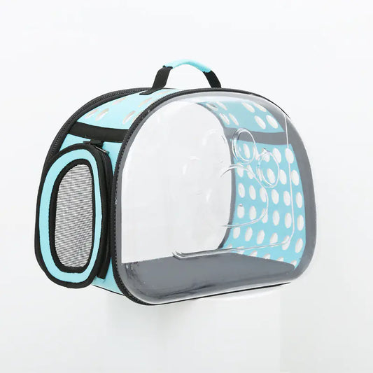 Foldable PVC Space Capsule Cat Carrier Bag