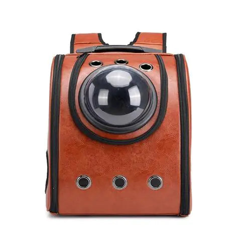🚀 Space Capsule Haustier-Rucksack – Atmungsaktiver Backpack für Hunde & Katzen